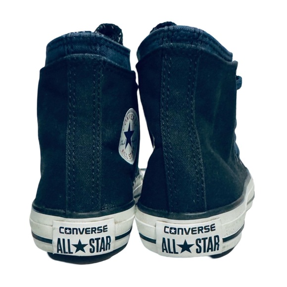 Navy Blue High-Top Sneakers Unisex - Picture 10 of 12
